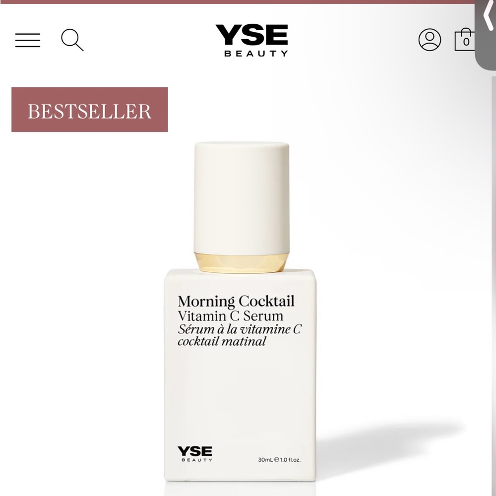 YSE Beauty Morning Cocktail Vitamin C Serum NIB